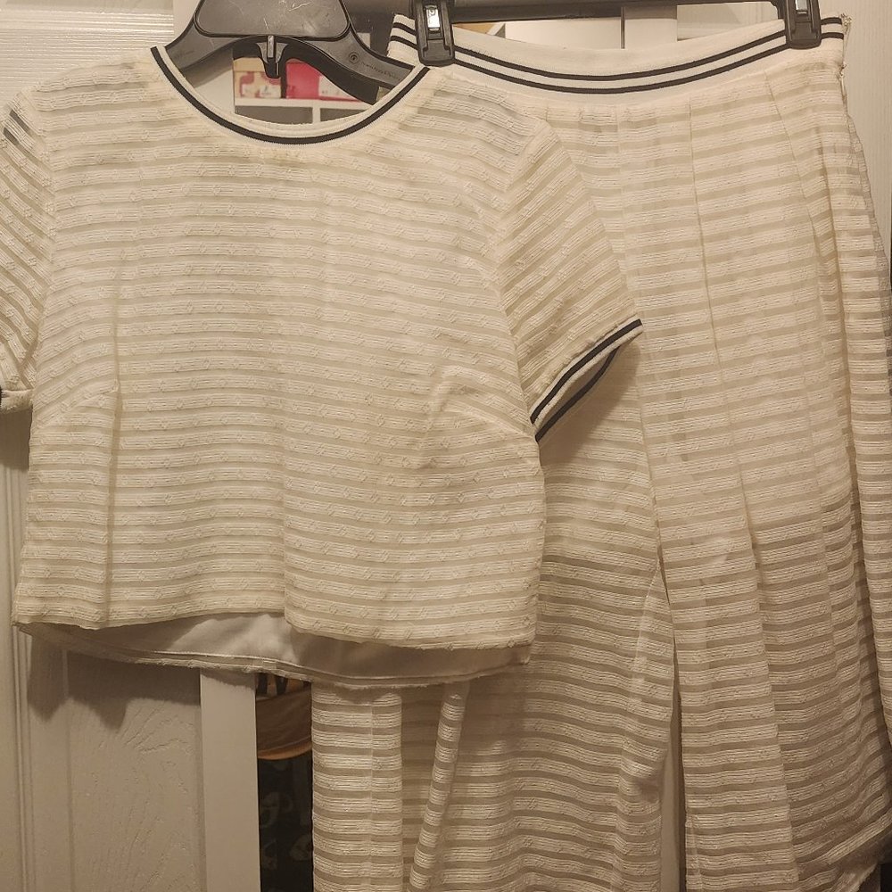 BAR III crop and culottes set